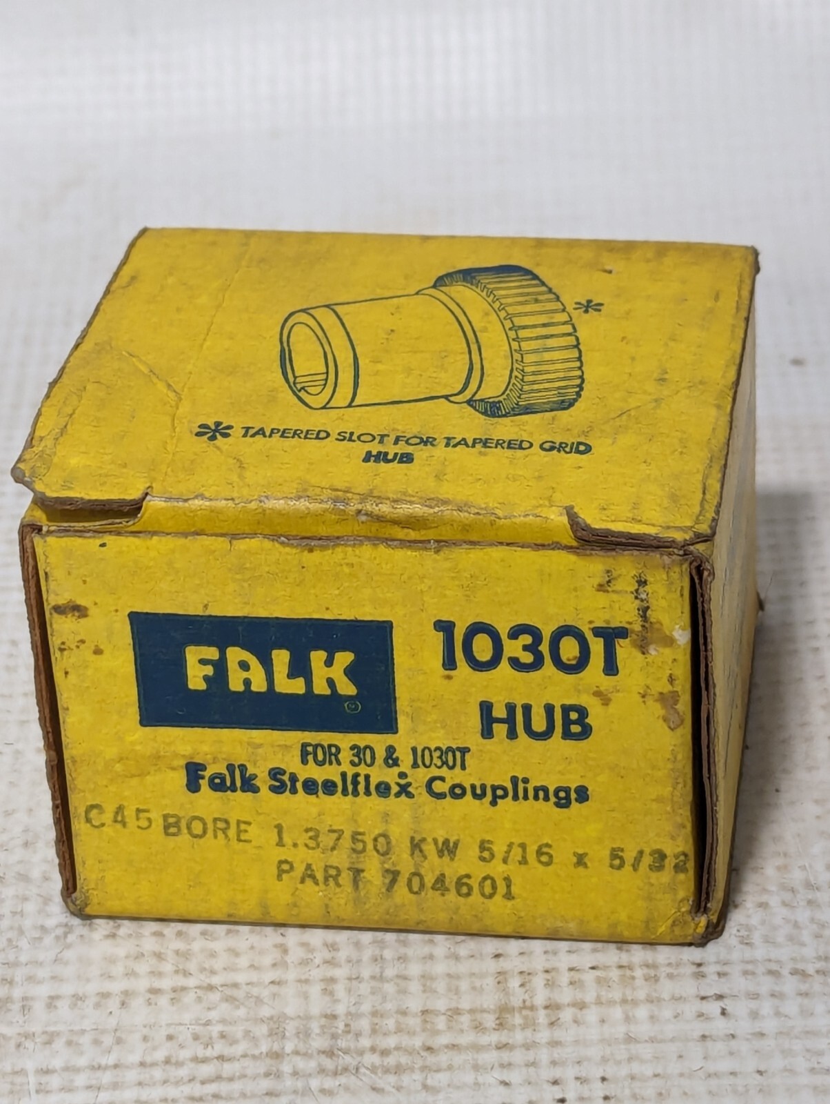 Falk 1030T hub, C45 bore, 1.3750 KW, 5/16 x 5/32, part 704601