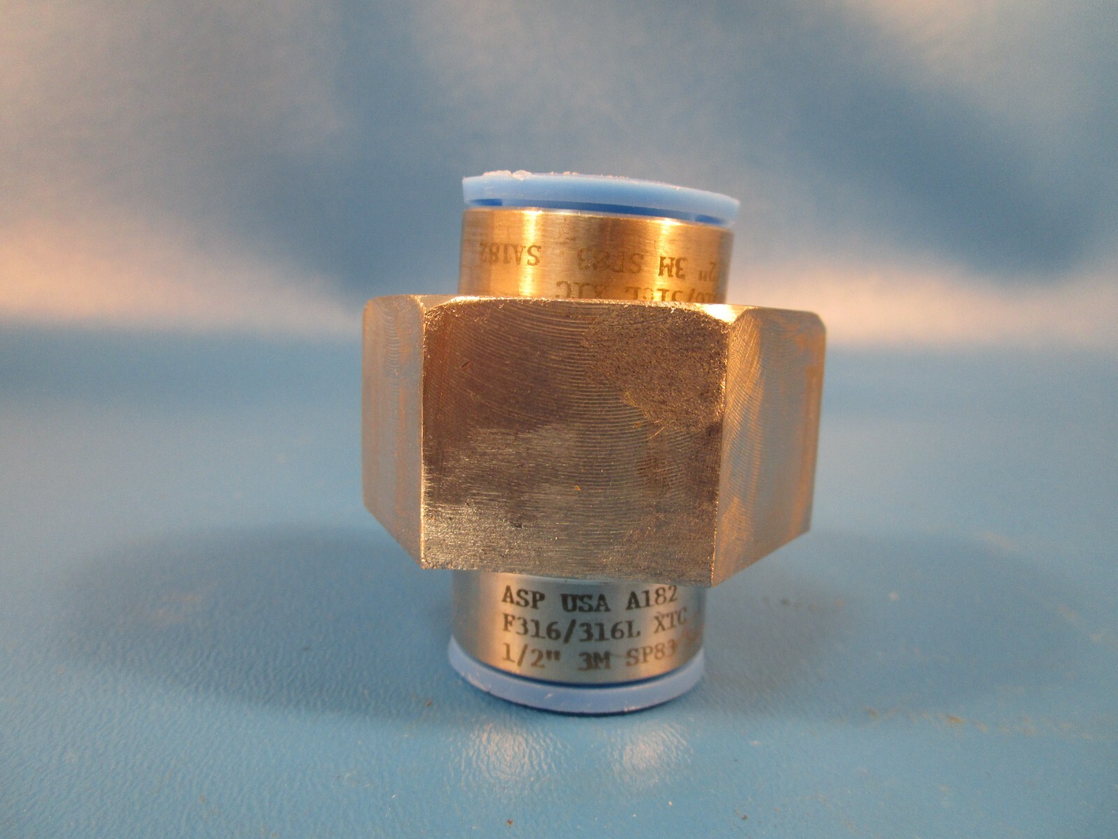 ASP 77954, 1/2 Inch Stainless Socket Weld Union F316-316L