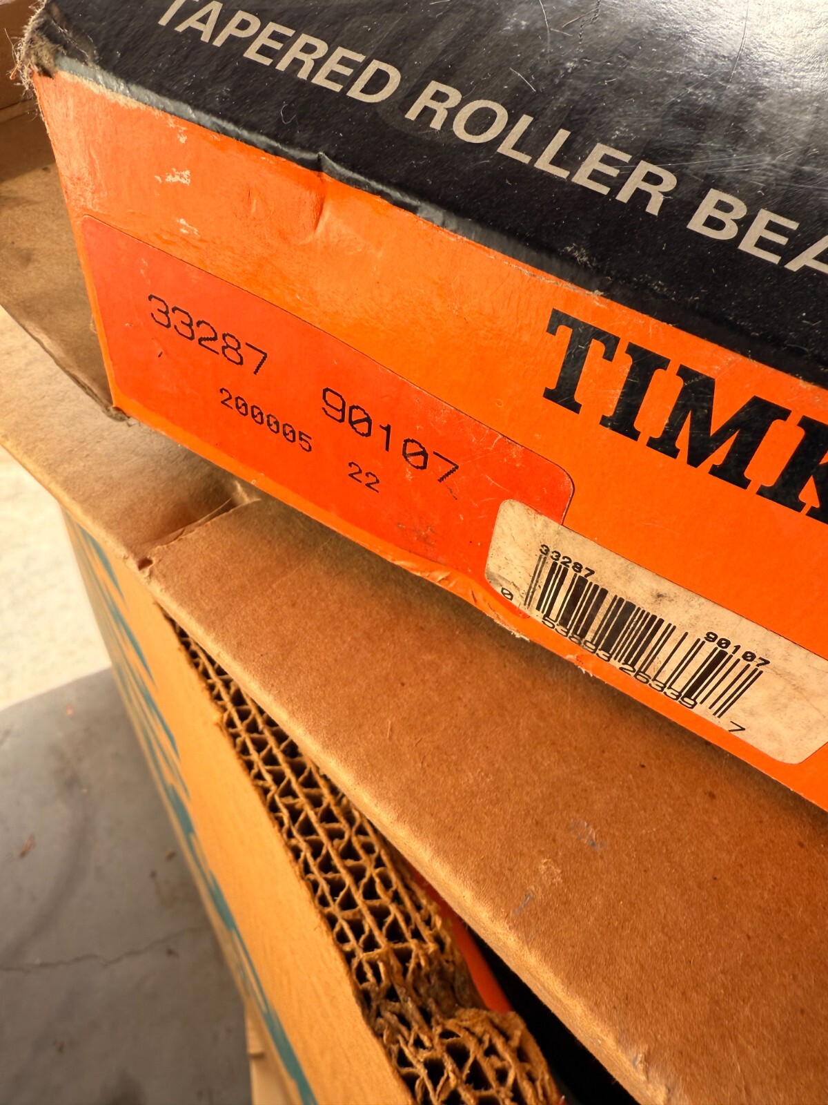 NEW Timken Double Row Taper Bearing 4.625 in OD x 2.625″ # 33287 90107