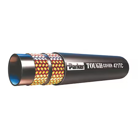 Parker 471Tc-8-Bx Hydraulic Hose, 1/2″ I.D, 50 Ft. L