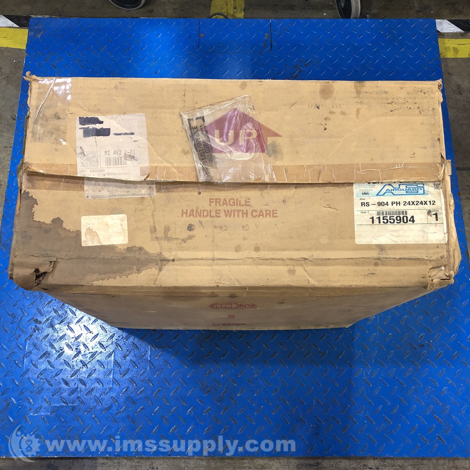 AIRGUARD RS-904 PH 24X24X12 Nominal Air Filter Unit USIP