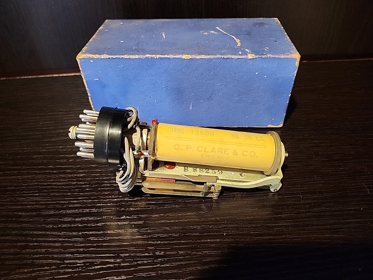 C.P. Clare & 34 E.C. Relay 600Ω 13800Turns