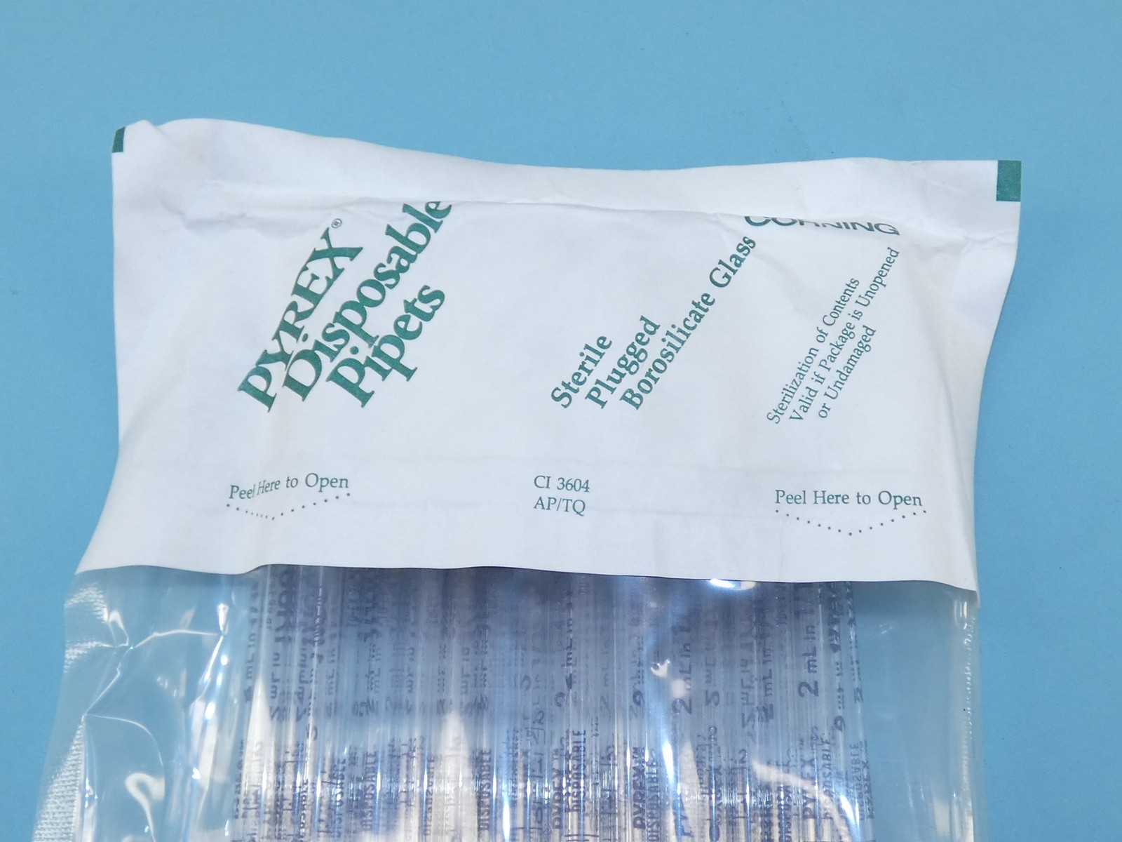 *Lot of 50* Corning Pyrex Glass Disposable Serological Pipets 2mL in 1/100 – …