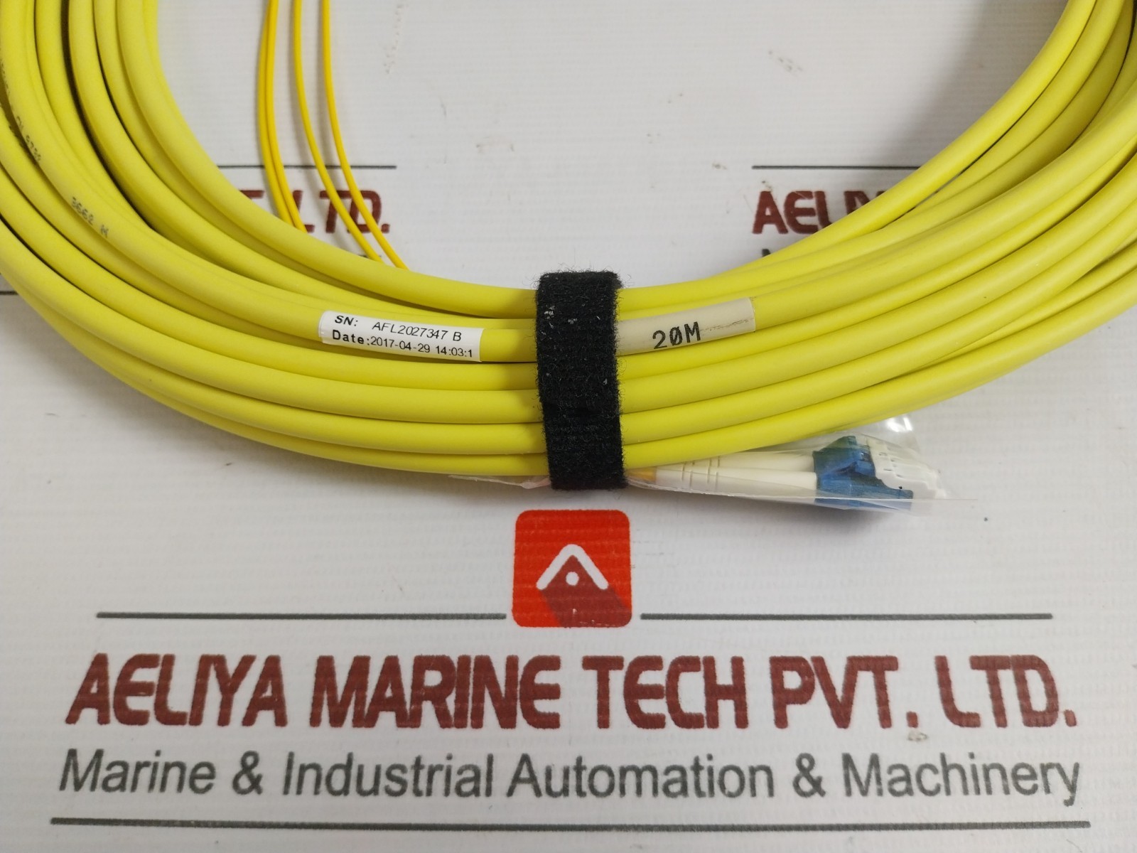AFL R1LCLC20M-2-2911-Z Duplex Single Mode Fiber Optic Patch Cable 20M
