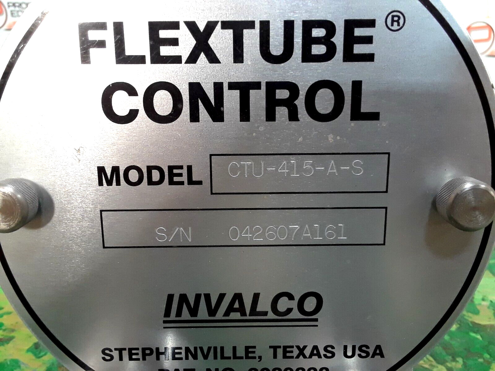 🟠INVALCO FLEX TUBE LEVEL CONTROLLER PESSCO IS OFFERING 1 C032823-1-10 🗽