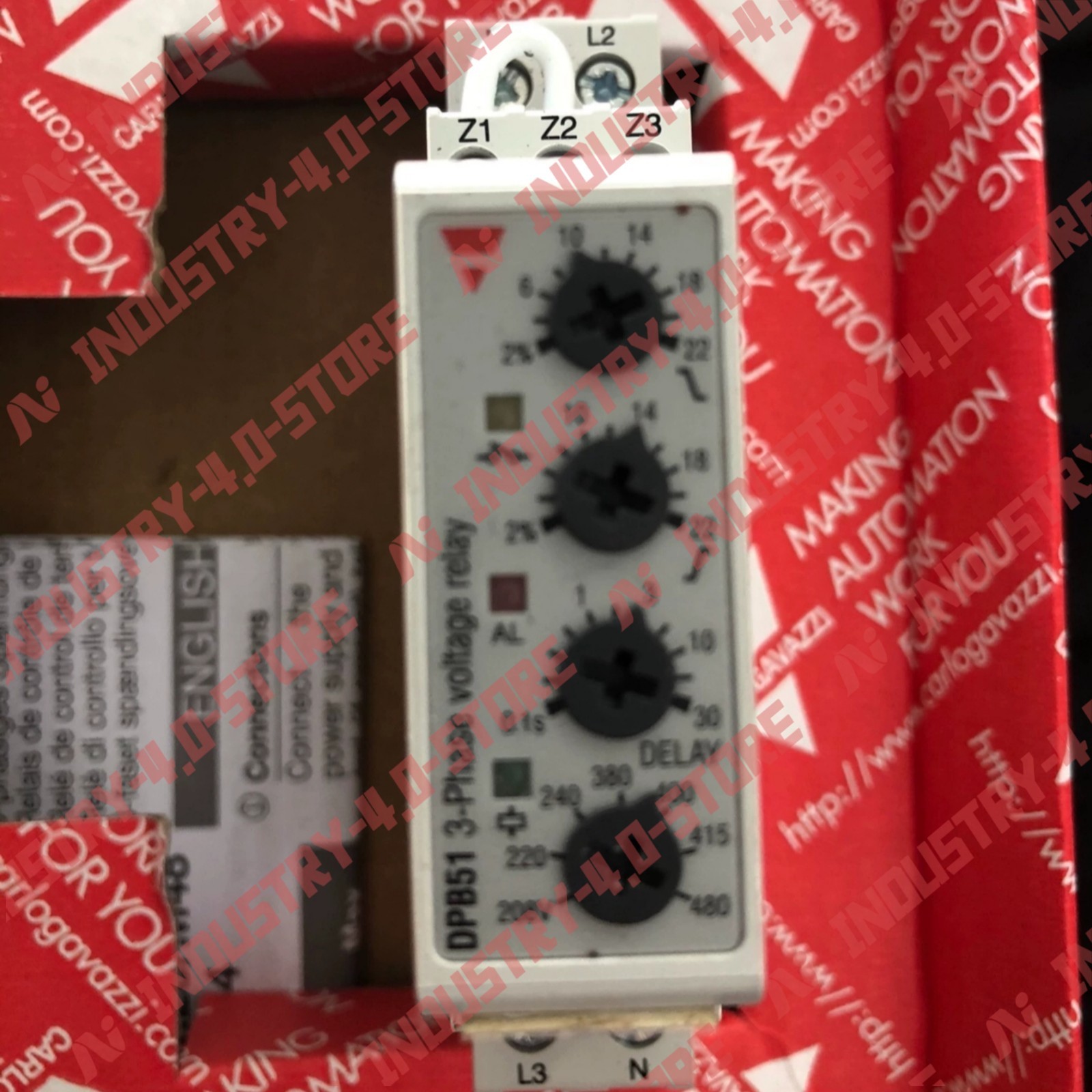 Carlo Gavazzi DPB51CM44 Three-Phase Relay#1pcs new in box