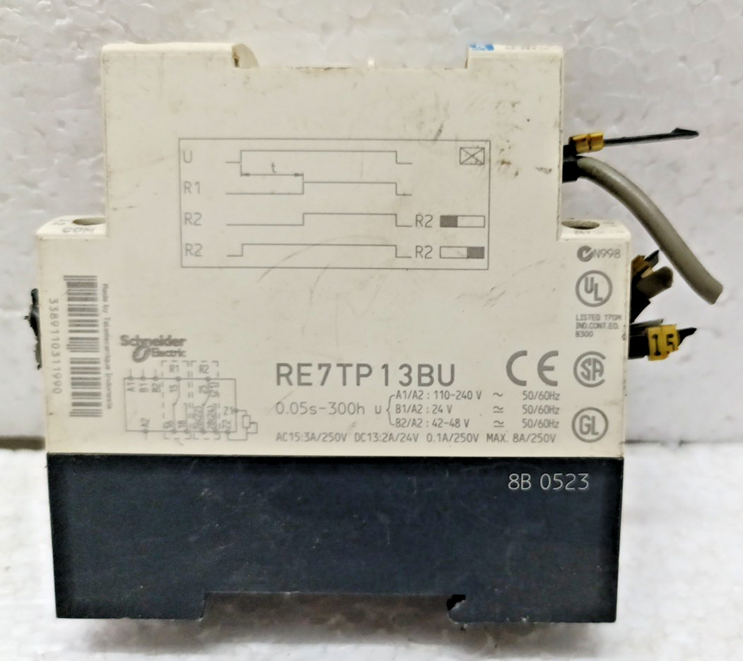 Telemecanique RE7TP13BU Schneider RE7TP13BU Used Free Shipping