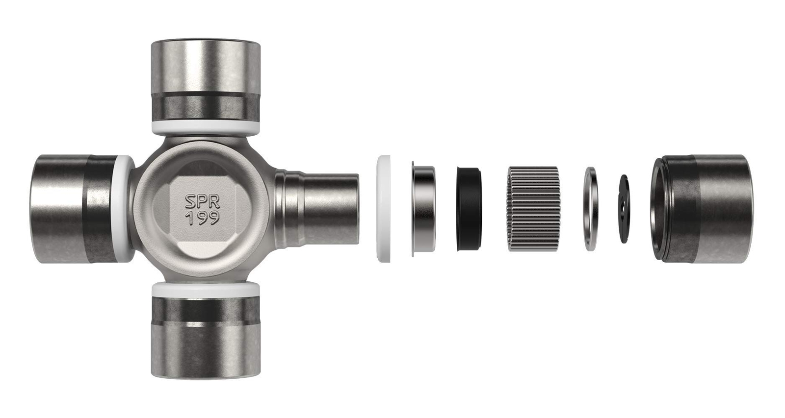 Spicer Life 1350 Series Universal Joint Non Greaseable OSR 1.188 Inch