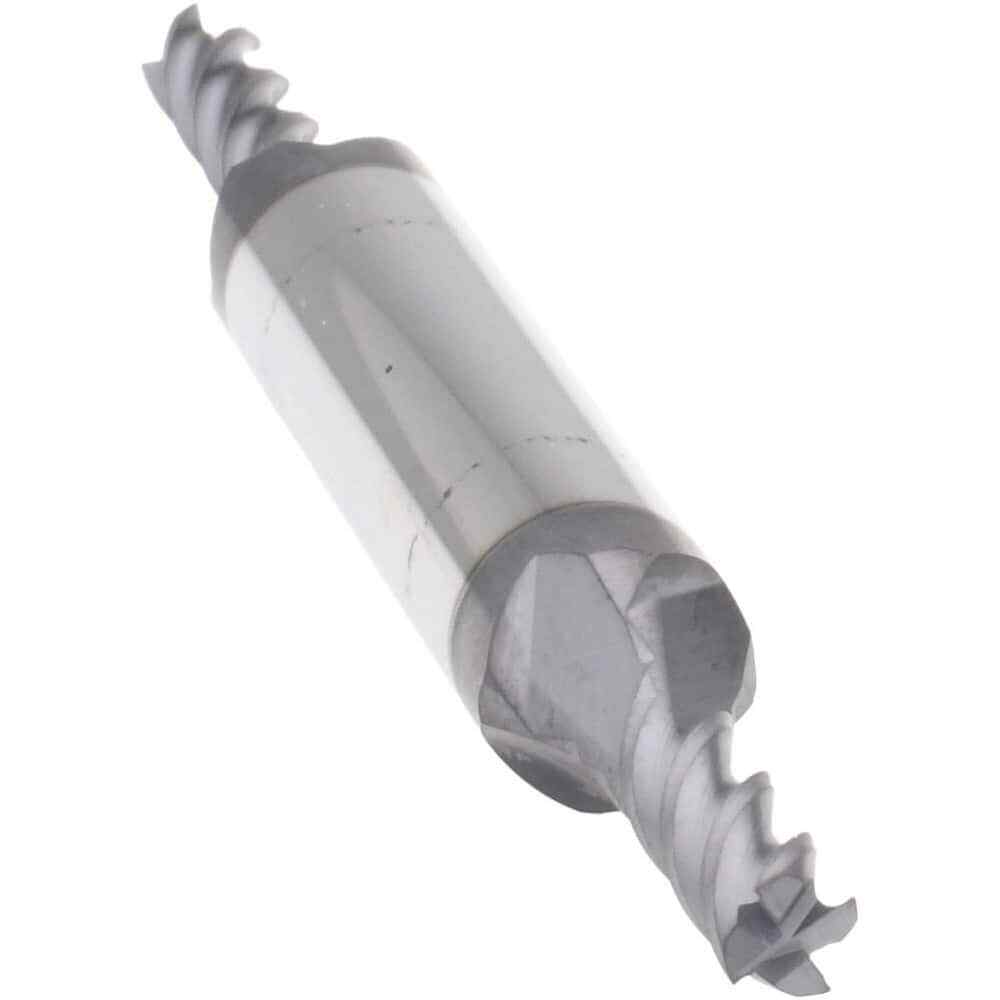 Accupro 12185121 Square End Mill: 3/16″ Dia, 1/2″ LOC, 3/8″ Shank, 3″ OAL