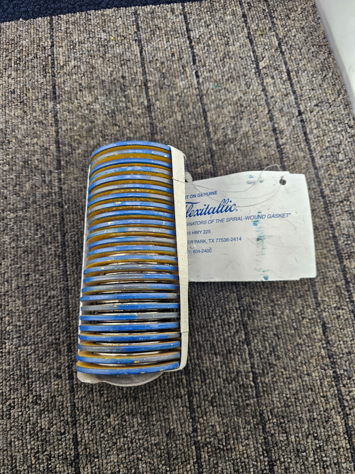 (QTY 25) FLEXITALLIC: Spiral Wound Gaskets 1-1/16 x 1-1/4 x 1-7/8 x 2-5/8 x .175