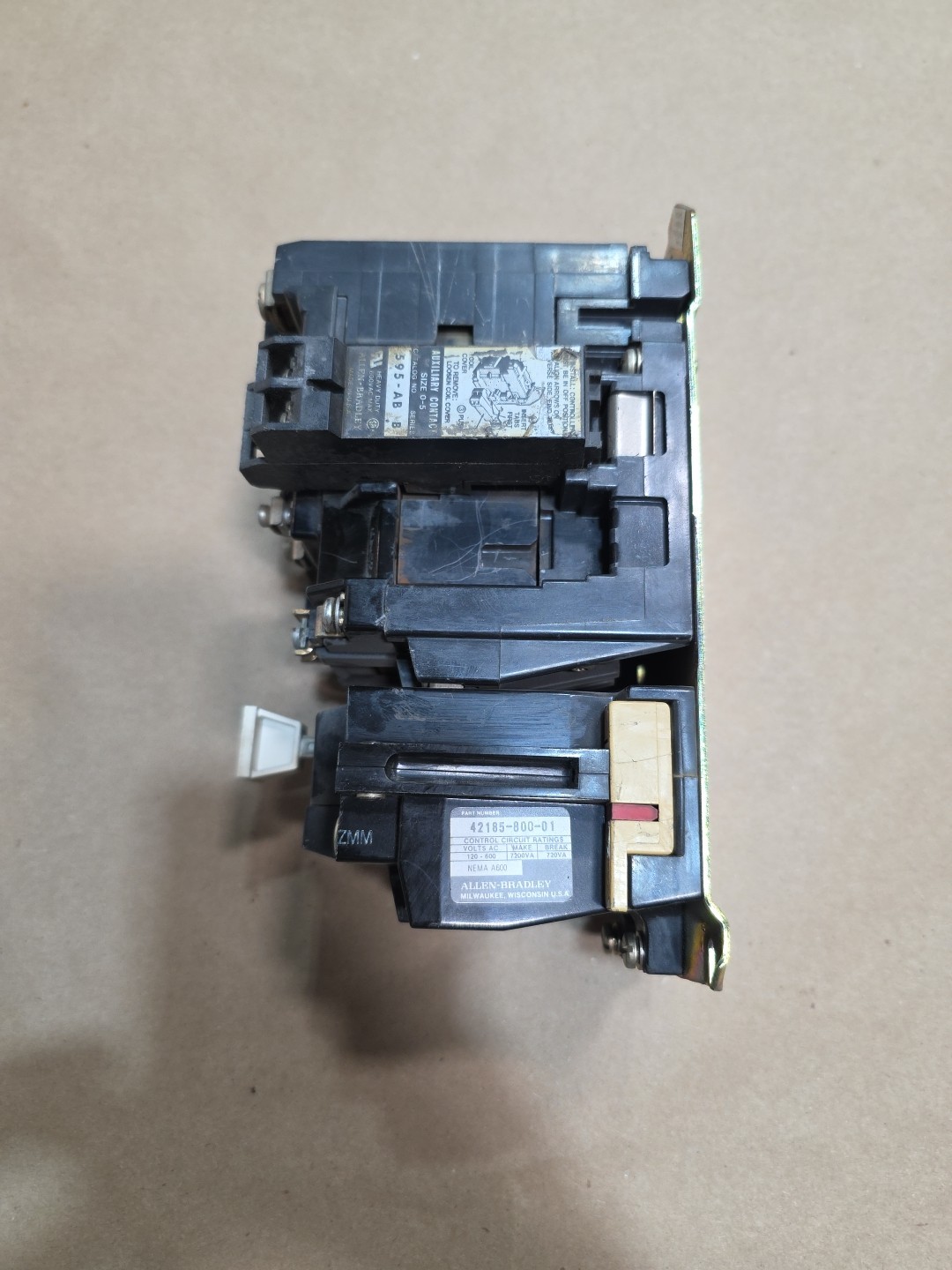 ALLEN BRADLEY 509-AOD /B STARTER SIZE 0 509-A0D 42185-800-01