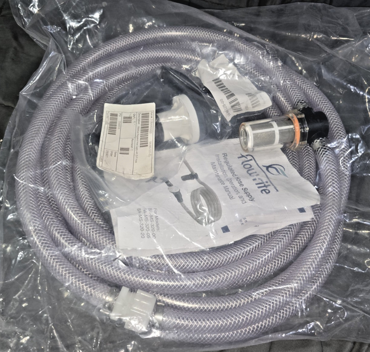 NEW E-Z-GO Flow-Rite 20ft Hose & Regulated End Assembly Pro-Fill & Hydrolink