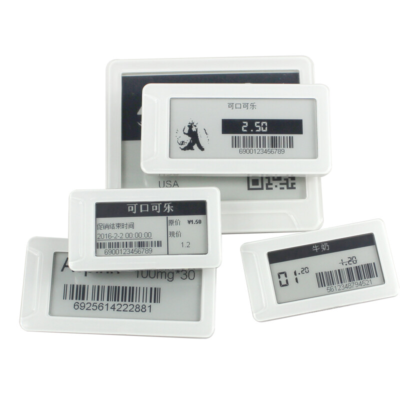 Digitaldata Chroma 74 Yellow/Black/Paper White Electronic Shelf Labels ESL new
