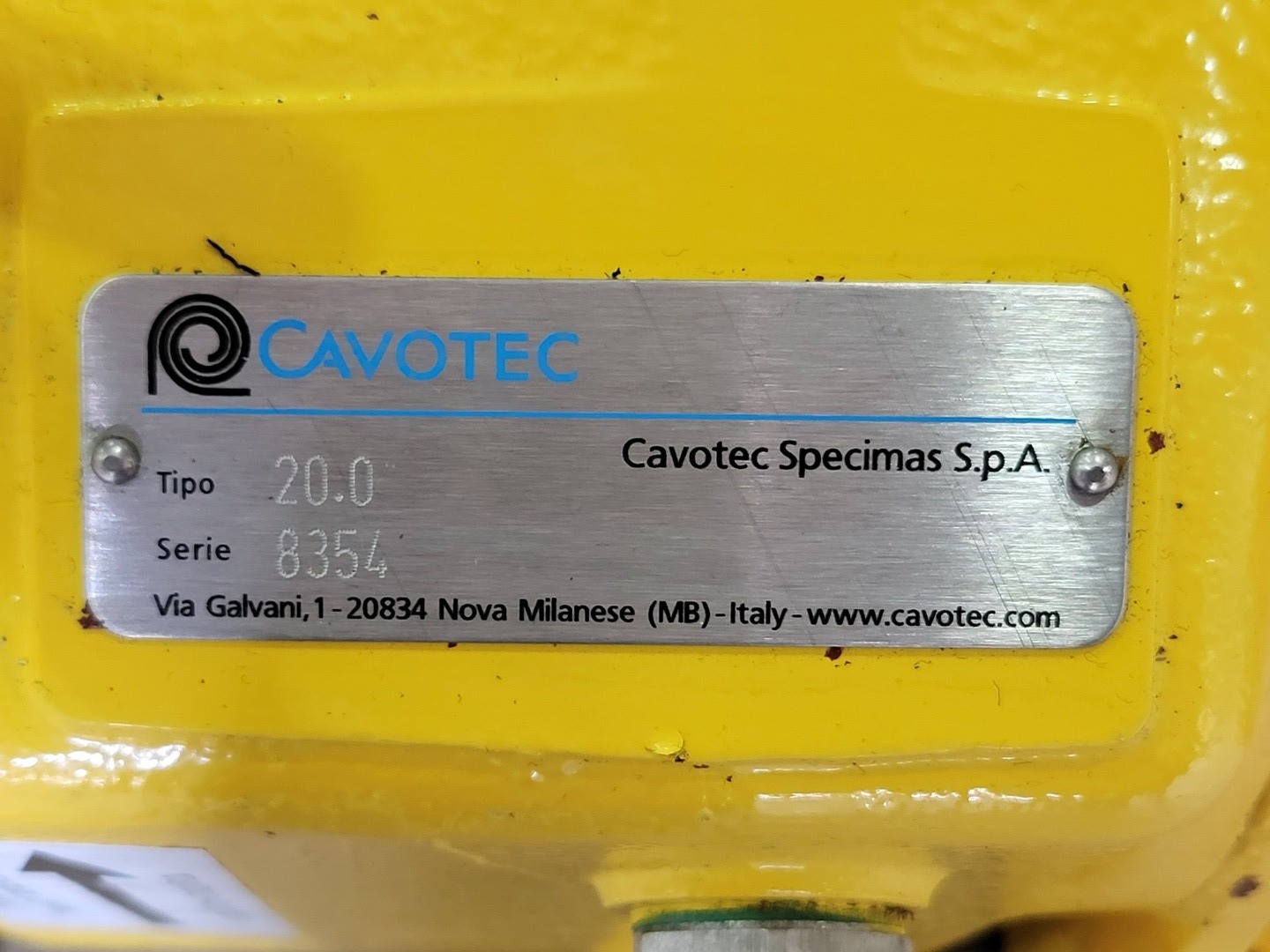 GENTLY USED Atlas Copco 3217390980 CAVOTEC Motorized Reel Gearbox/Torque Unit