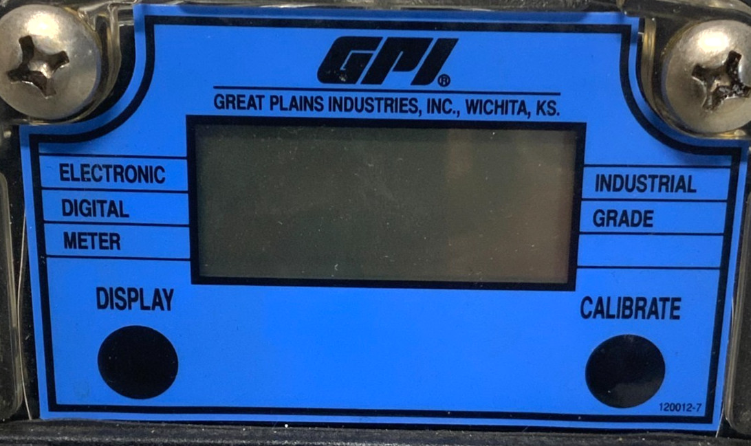 GPI GM003R2R41-5 GM Series Flow Meter 1/4 NPT 4-132 GPH Industrial Grade 252B
