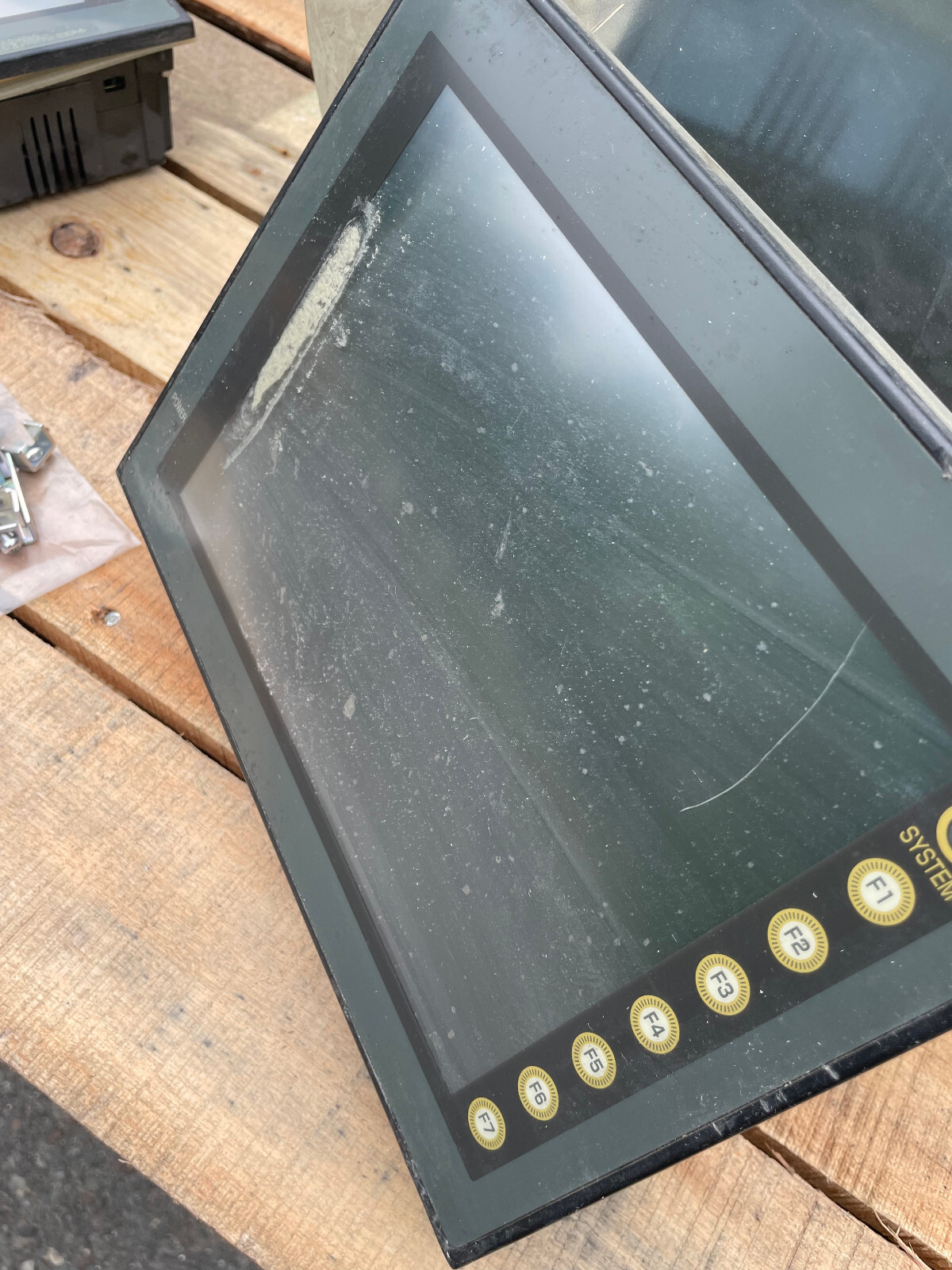 Fuji Electric MONITOUCH V708iSD Hakko Electronics USed See pics Review snudges