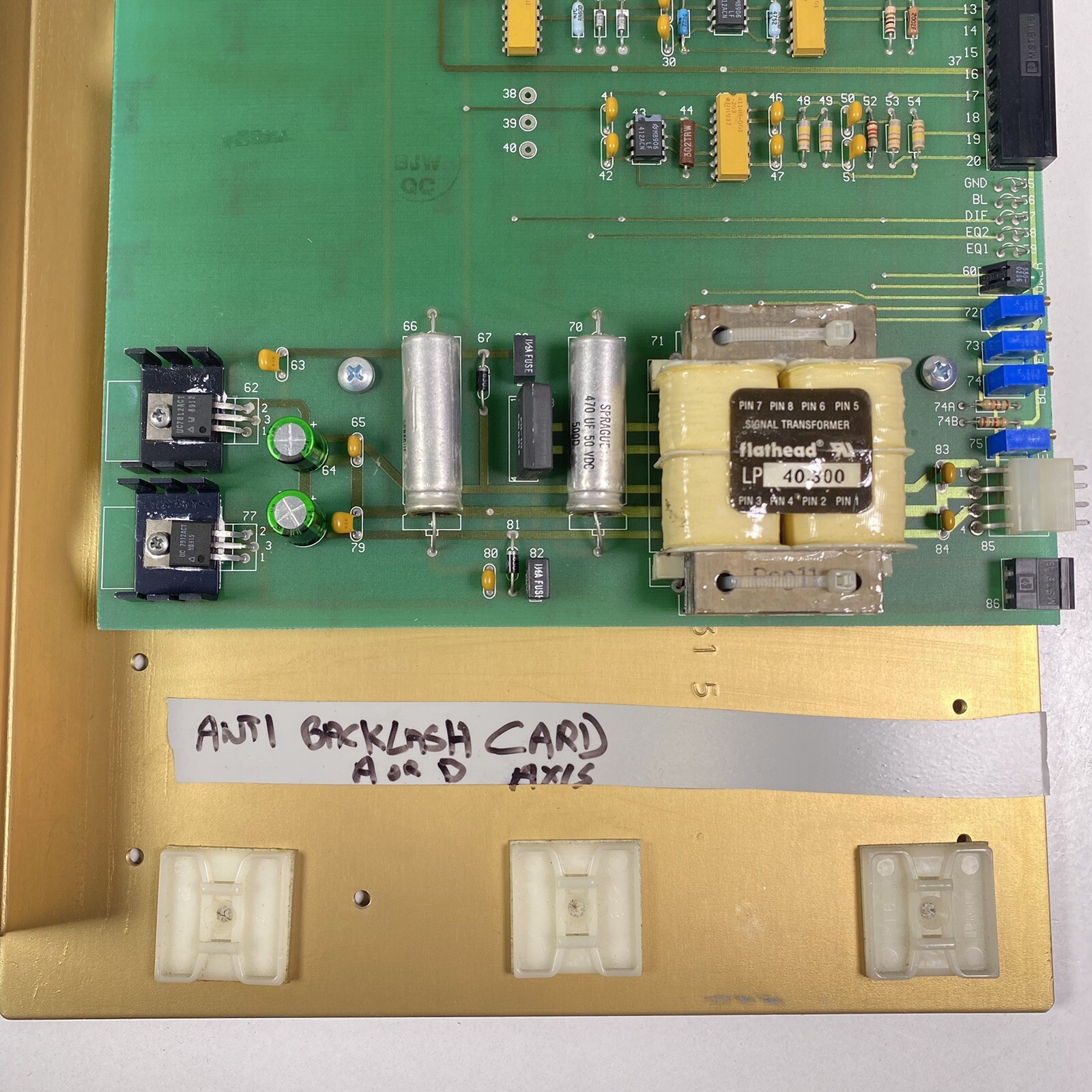 Industrial Drive Anti-Backlash Card By Kollmorgen RDP2-101