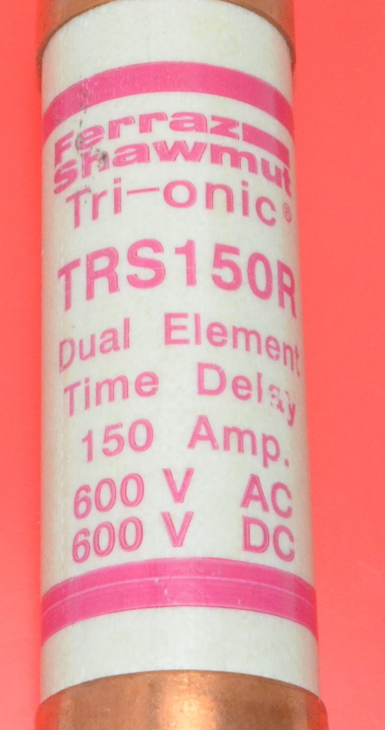 Ferraz Shawmut Trionic Low Voltage, Time Delay Fuse *Open Box* TRS150R