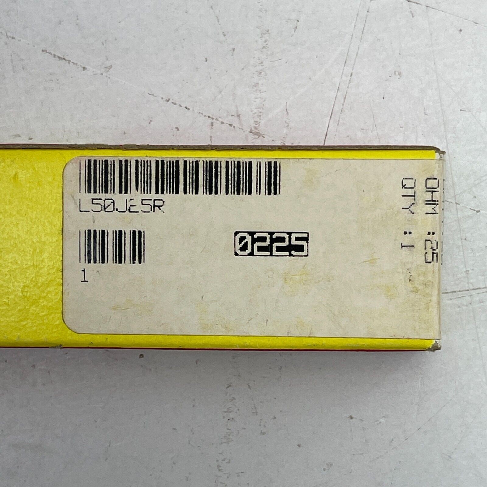 L25J50R Ohmite Wirewound Resistors – Chassis Mount 25watt 5ohm