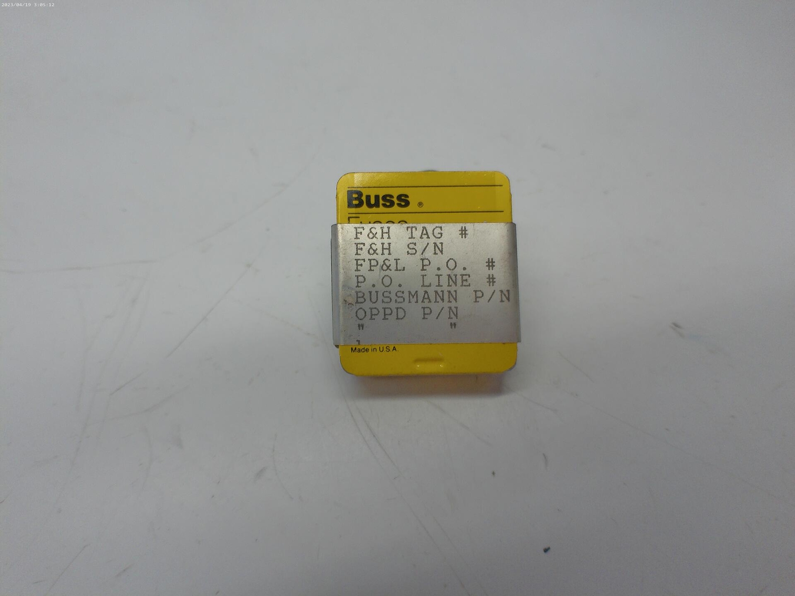 BUSSMANN MDL-3/10 FUSE PKG OF 4 NSMP