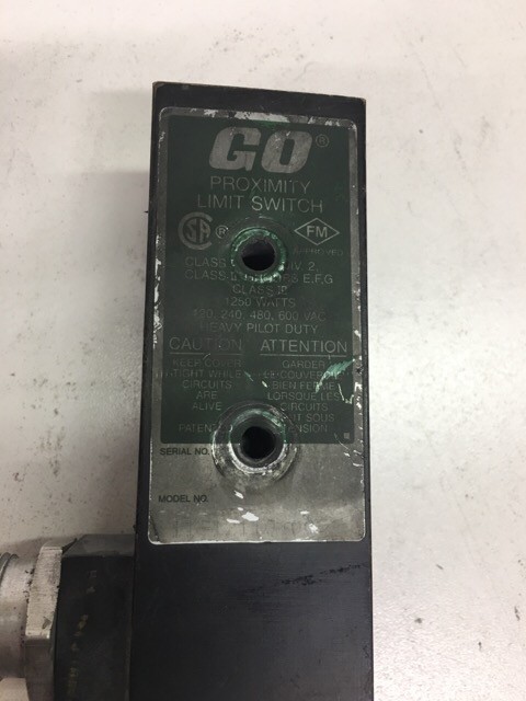 TOPWORX GO 11-12110-00 PROXIMITY LIMIT SWITCH CLASS III HEAVY PILOT DUTY