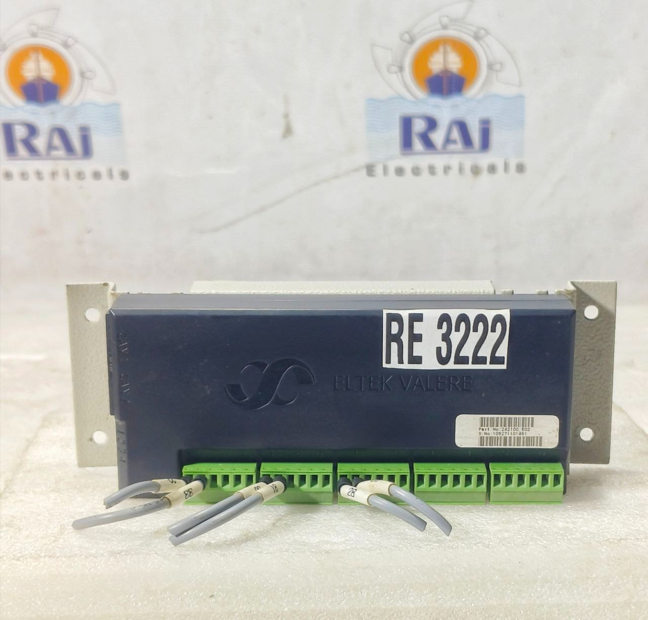 ELTEK VALERE I/O MONITOR 242100.502 CONTROL MODULE +/- 16V DC FREE SHIPPING