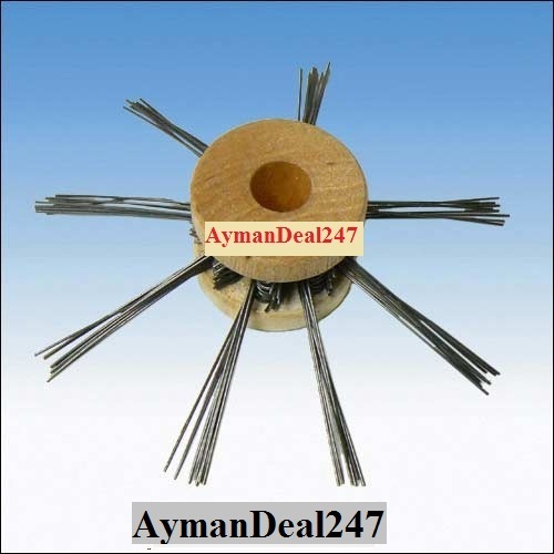 Hatho wooden Texturing-Matting Wheel-Brush 0.8mm Wire Jewelry CARVING tools