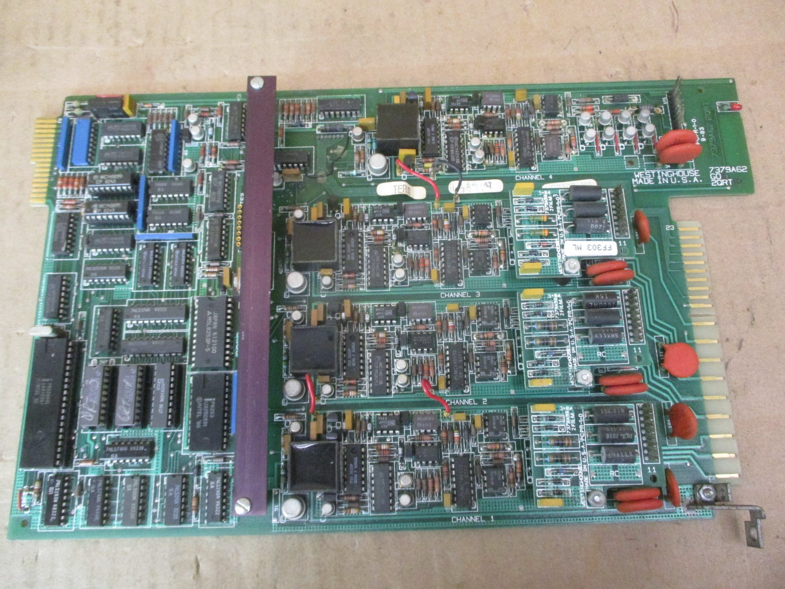 Westinghouse 7379A62 G02 2QRT10 SUB 7379A90 2FILM3 53223HI