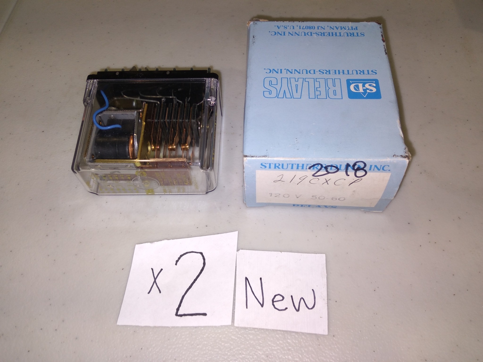 STRUTHERS-DUNN 219CXCP 110-120V 50-60HZ 120VDC 125VDC