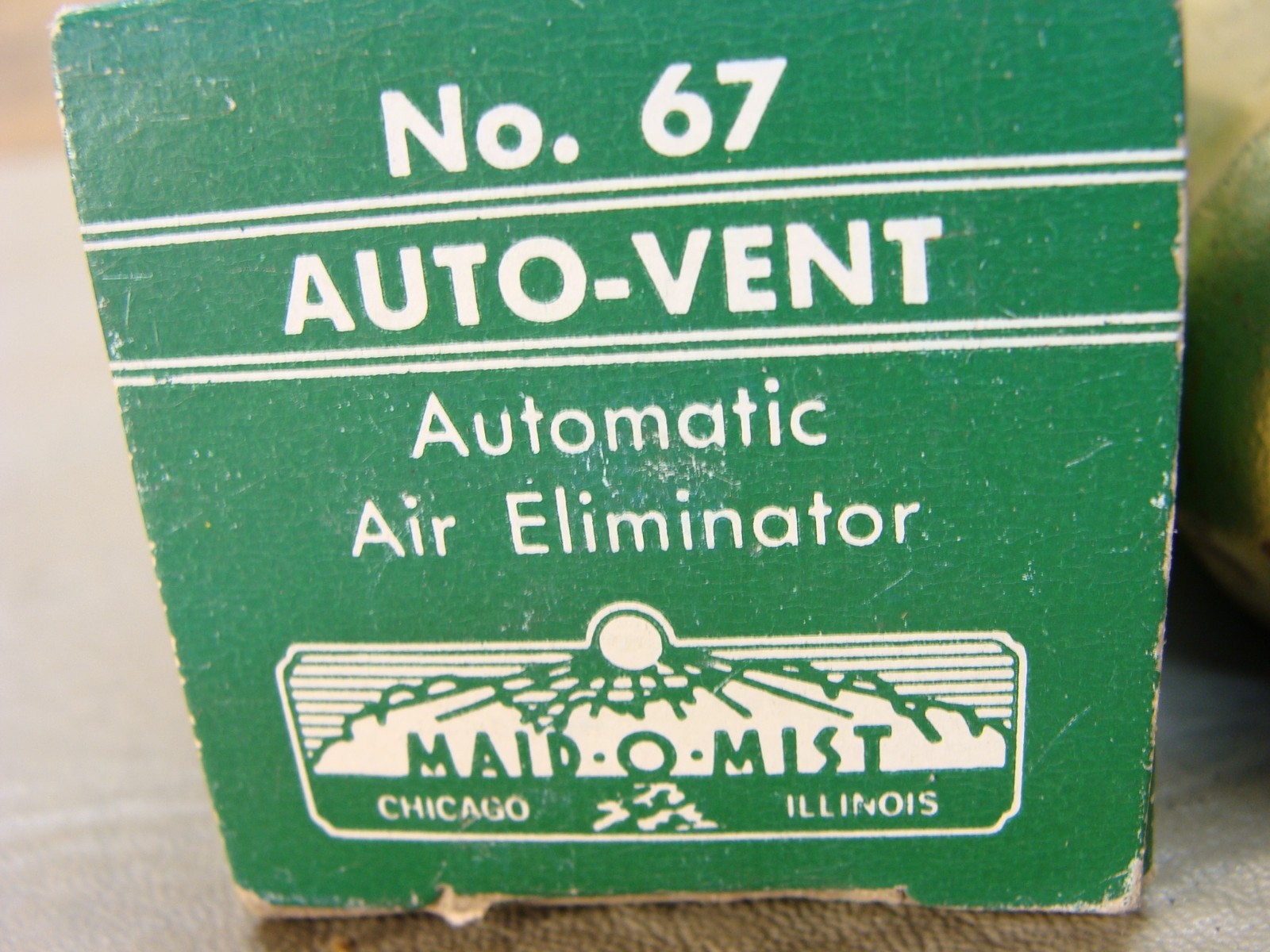 NEW vintage lot of 4 Maid-O-Mist No 67 auto-vent air eliminator
