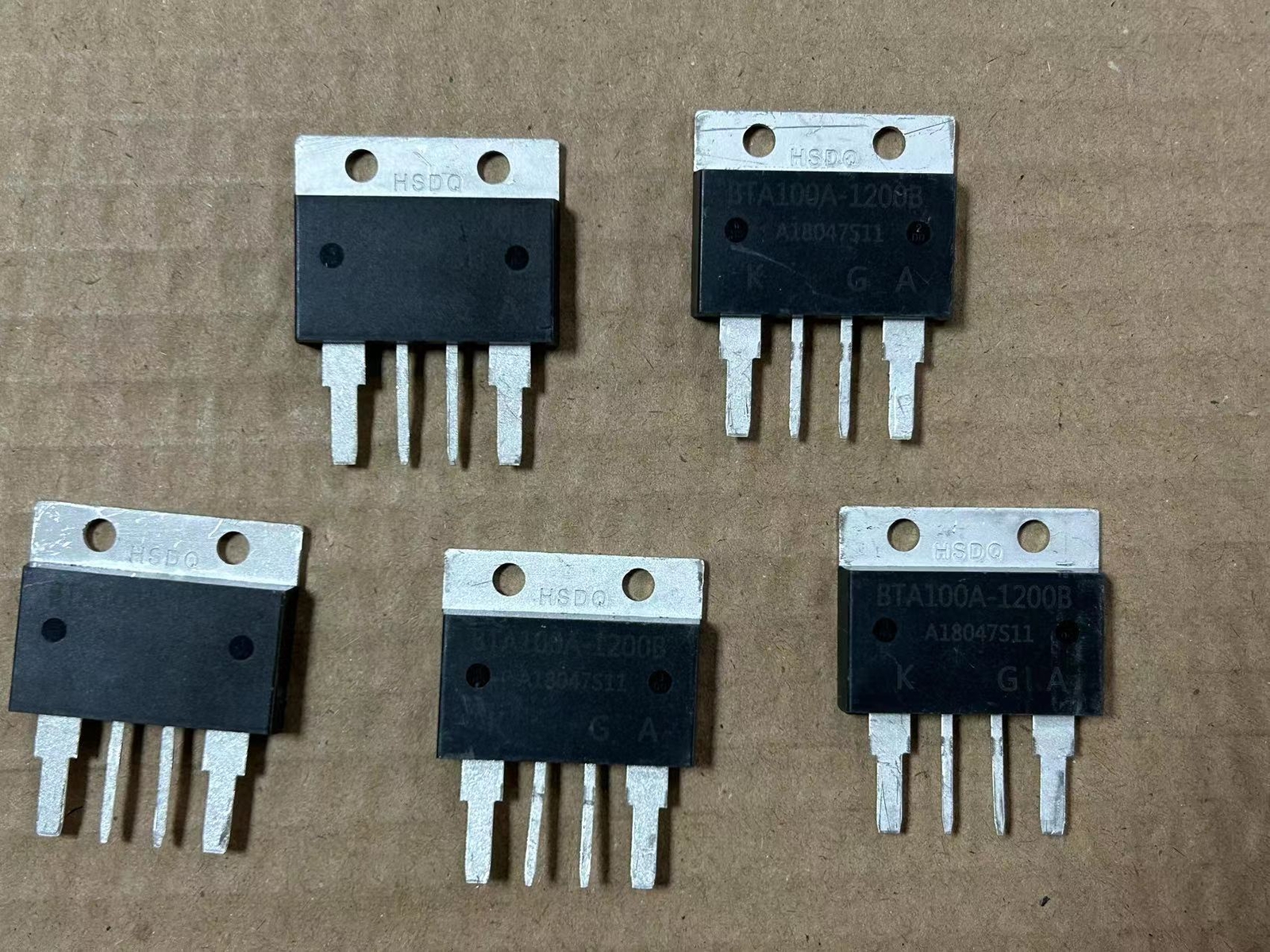 5pcs BTA100-1200B 100A 1200V high-power bidirectional thyristor