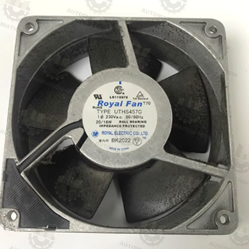 1pc ROYAL FAN UTHS457C Metal Cooling Fan AC 230V 20/18W