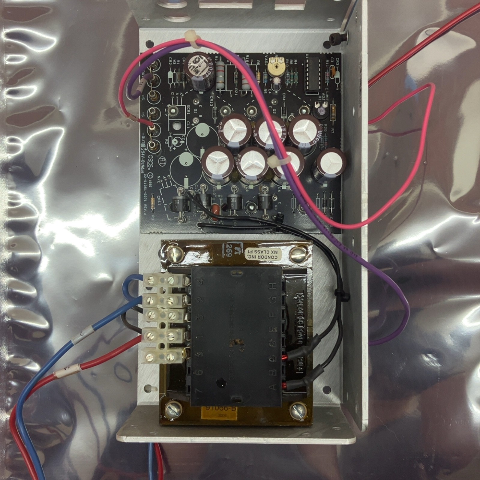 Condor HD24-4.8-A+ Linear DC Power Supply 24V 4.8A Open Frame Assembled Mexico