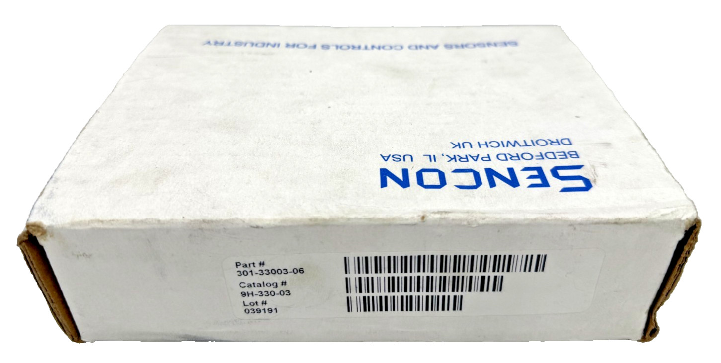 Sencon 9H-330-03 / 301-33003-06 Can Presence Sensor w/ Integral Cable