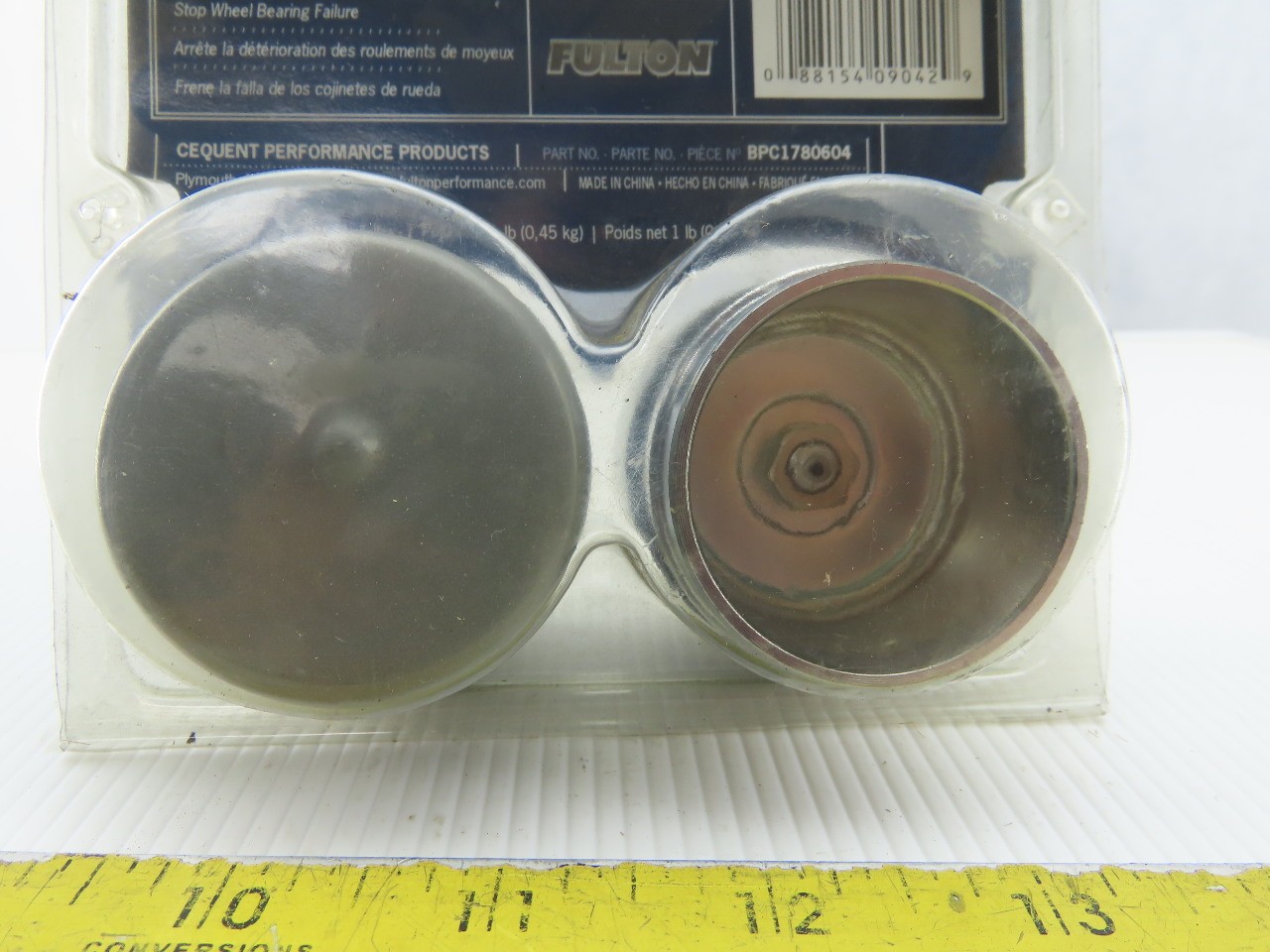 Fulton F3430 1.78″ Trailer Wheel Bearing Protector Chrome Plated Cover