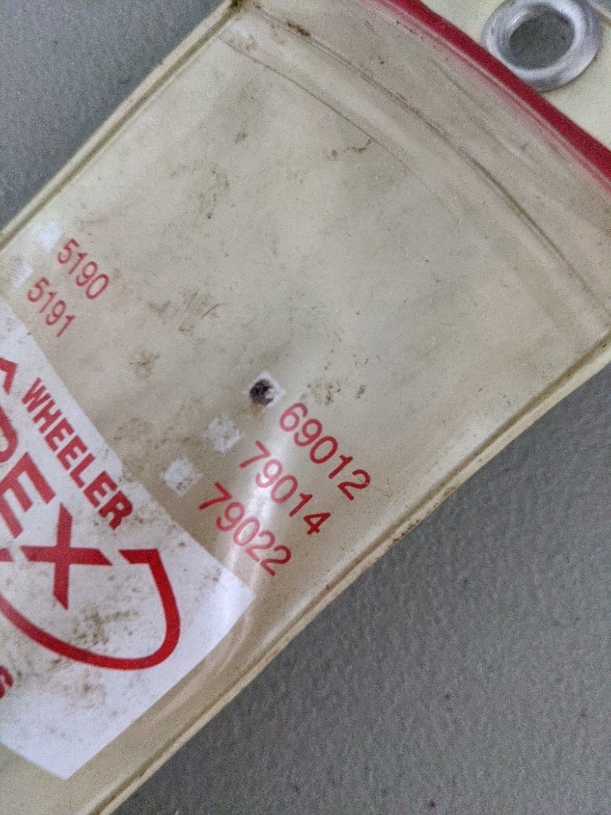 NOS WHEELER-REX 69012 Glass Tubing Cutter, 1/4″ to 3/4″ Cut Cap. 38L091 Chain