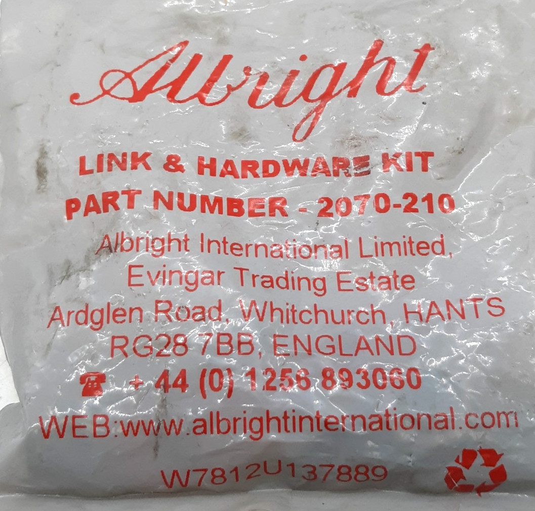 Albright 2070-210 Link & Hardware Kit