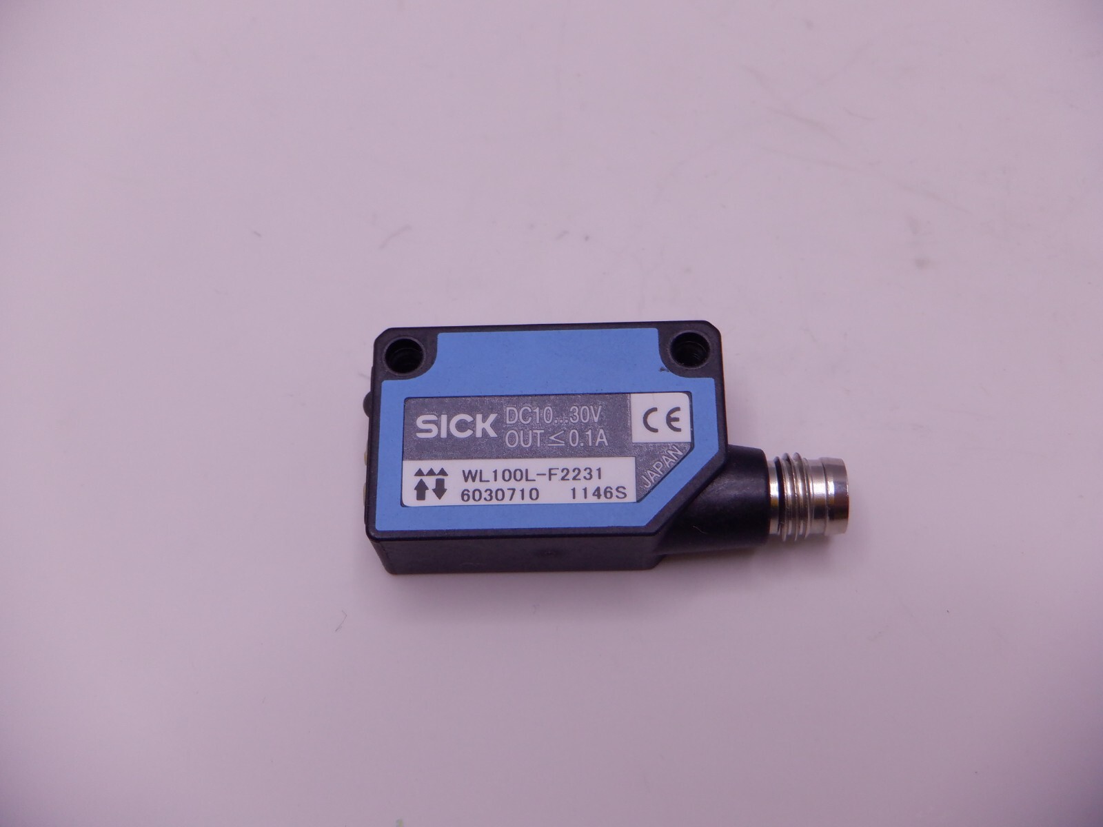 Sick WL100L-F2231 6030710 Photoelectric Retro-Reflective Sensor