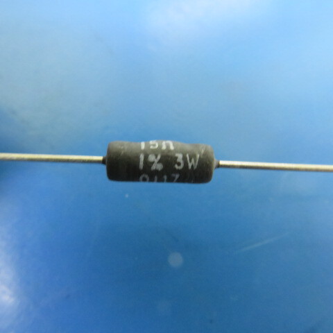 HUNTINGTON ELECTRIC ALSR-3-15-1% Qty of 16 per Lot RES TH SIL 3W 1% 15 OHM ALSR
