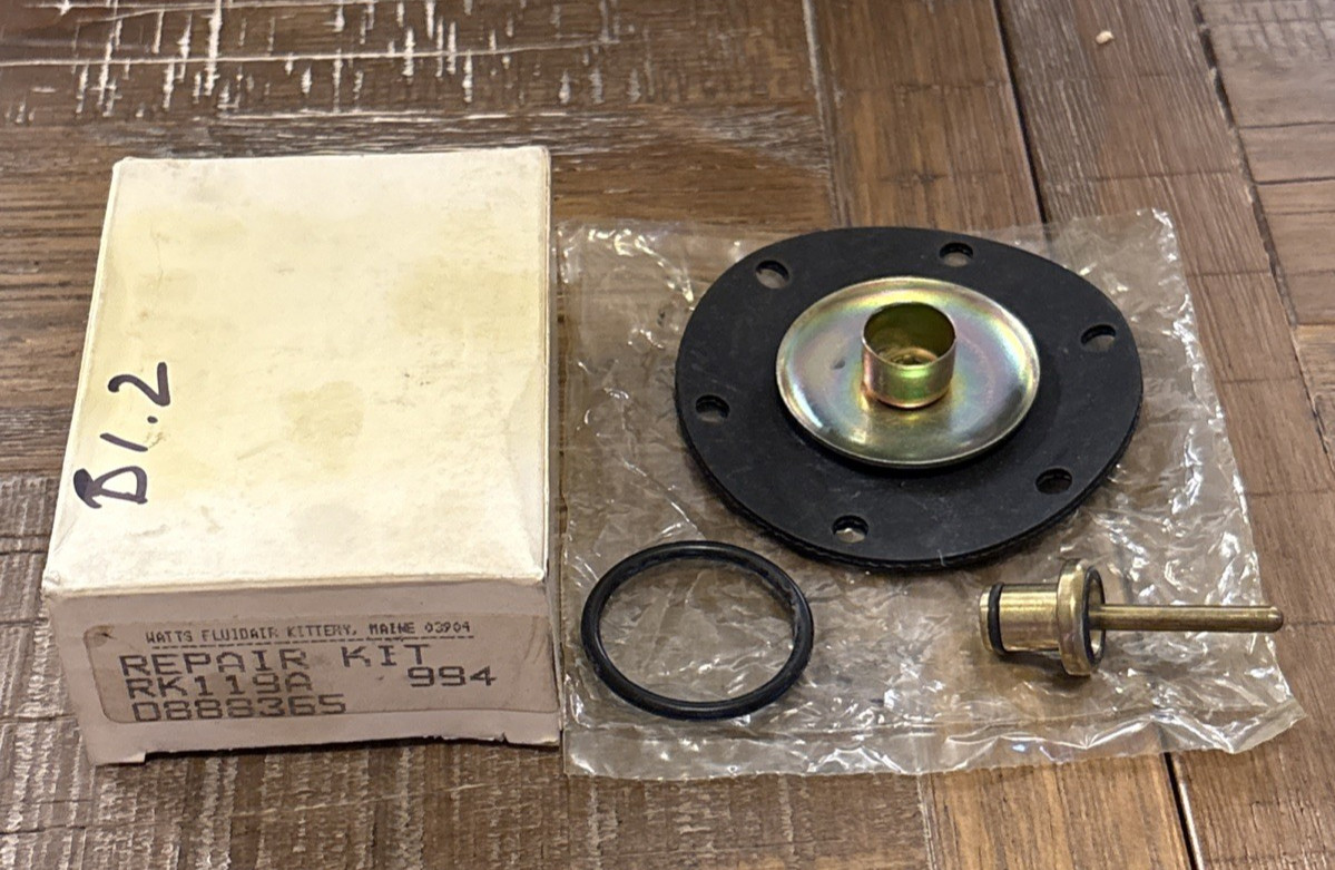 Watts RK119A Fluidair Repair Kit – New Open Box **US SELLER**