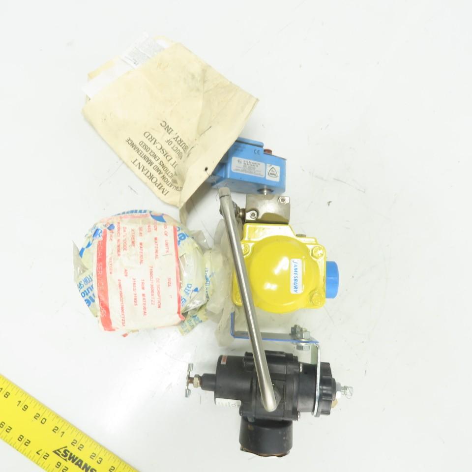 Jamesbury VRVL 100 SR4/5 B LT C-EZ001 1″ Actuator W/ 1″ Valve 7150O313600XTZ2