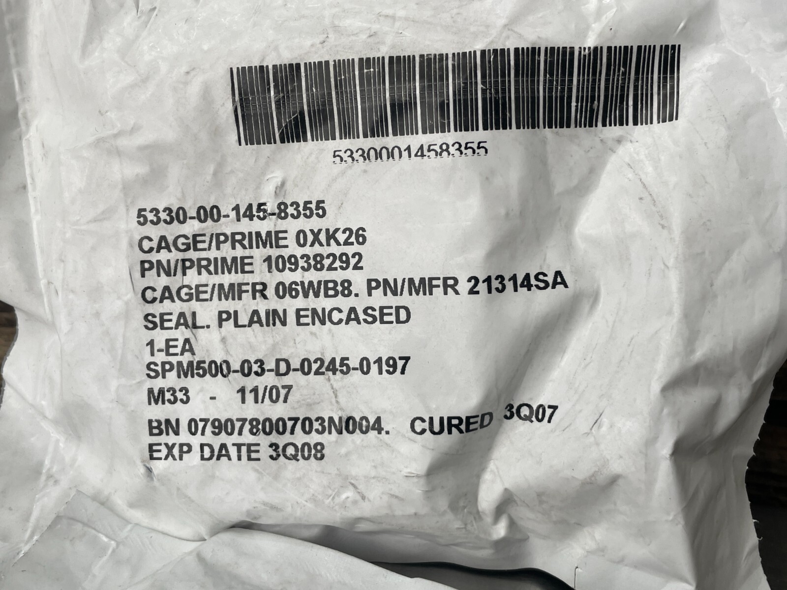 5 Ton, M939, 6×6, Federal Mogul National Oil Seal 450312SB, 450312, 10938292