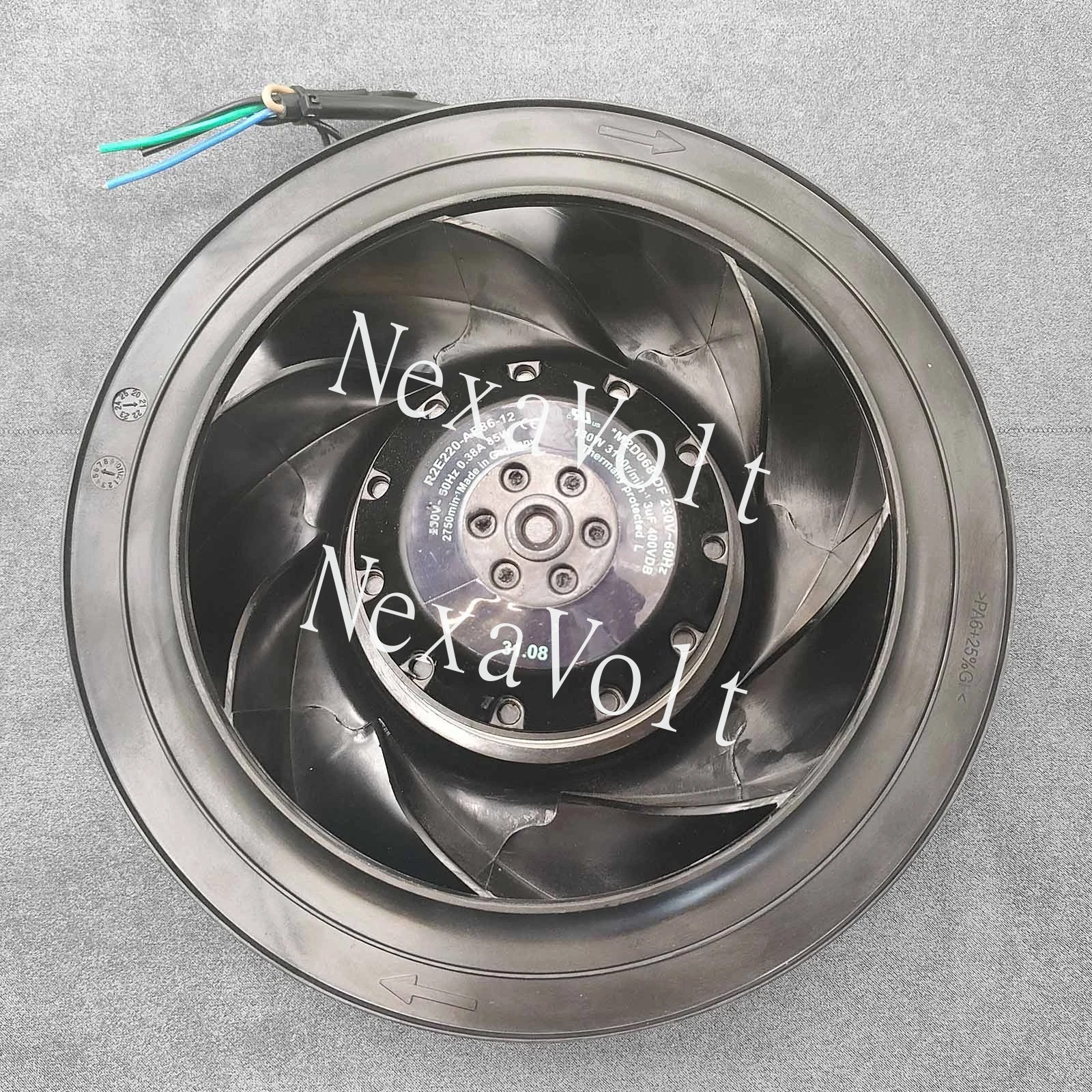1PC New Fan R2E220-AE86-12 230V 50Hz 85W 4 Wire Centrifugal Fan
