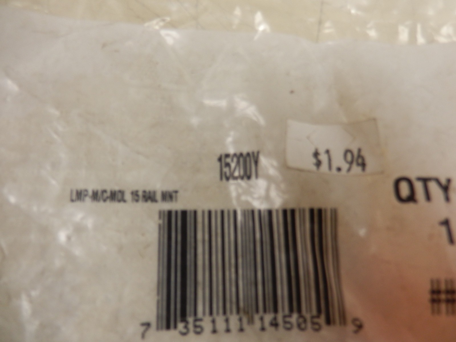 Truck-Lite 15200Y Model 15 Rectangular Sealed Yellow Lens Free Shipping