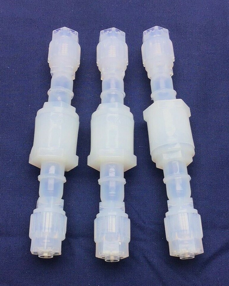 LOT OF 3 NEW ENTEGRIS INTEGRAL FERRULE TUBE