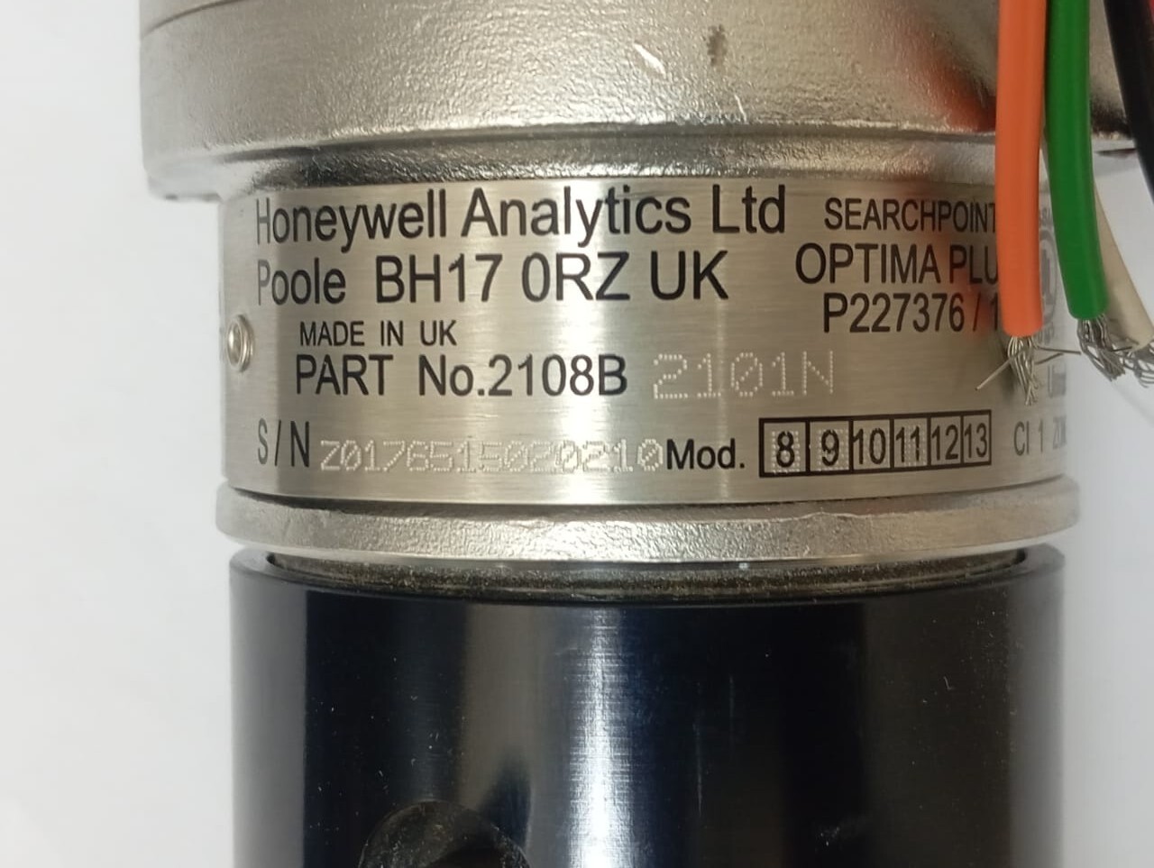 Honeywell / Searchpoint Optima Plus Point Infrared Gas Detector / 2108B2101N