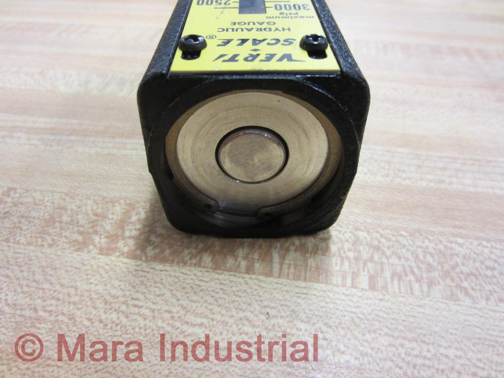 Schrader Bellows 500-3000 5003000 630-0010 Gauge