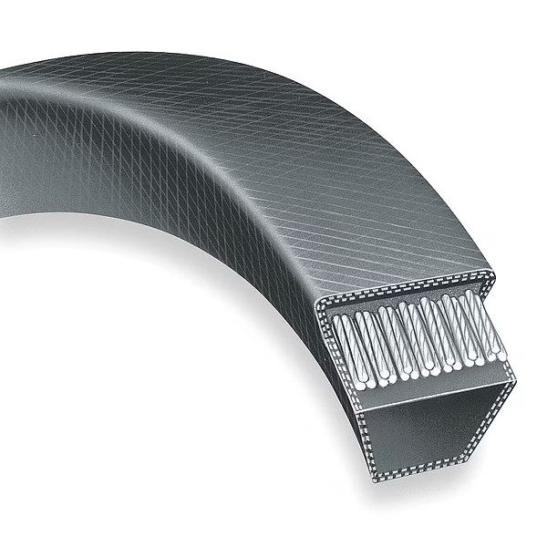 Dayton 3V560 Wedge V-Belt, 56 in Outside Length, 3/8 in Top Width, 5/16″