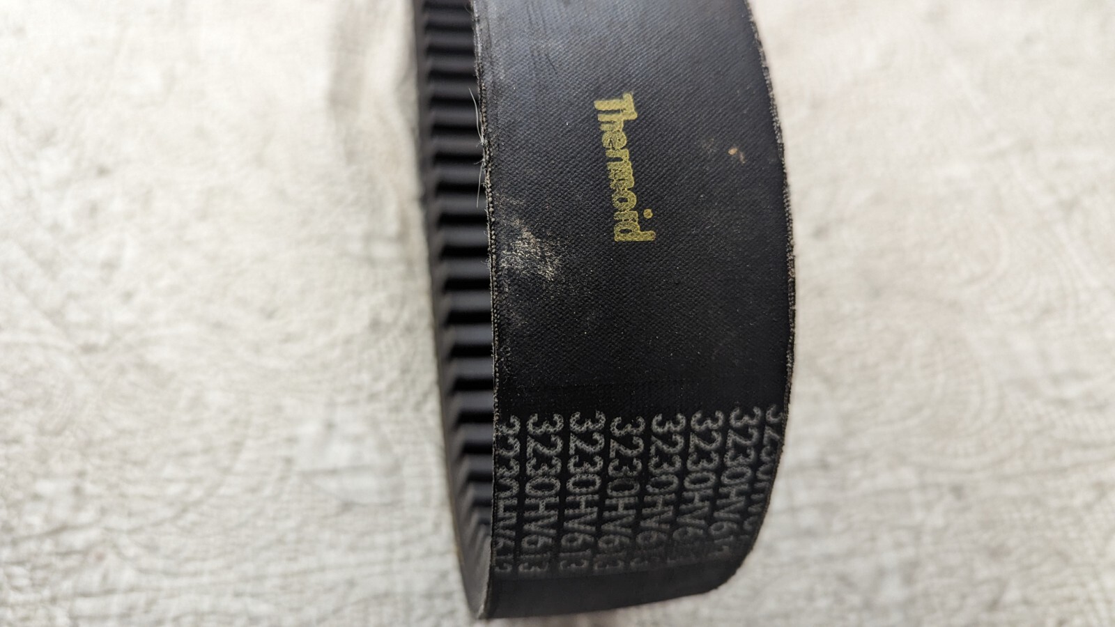Lot Of 2 Thermoid 3230HV613 Variable Speed Belt | 2″” Width, Sheave Angle,
