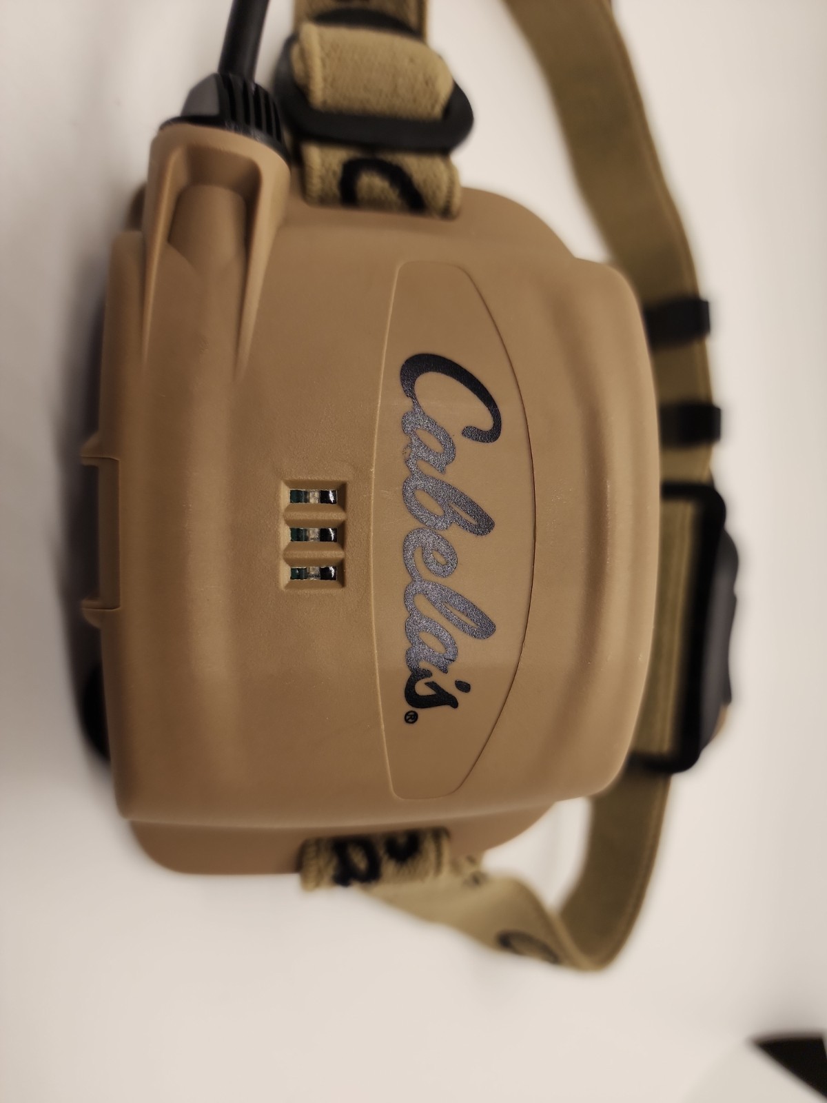 Cabela’s By Princeton Tec LED Headlamp 450 Lumens AAA Batteries Tan Works